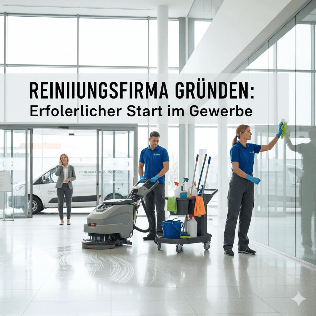 Reinigungsfirma gründen: Erfolgreicher Start im Gewerbe