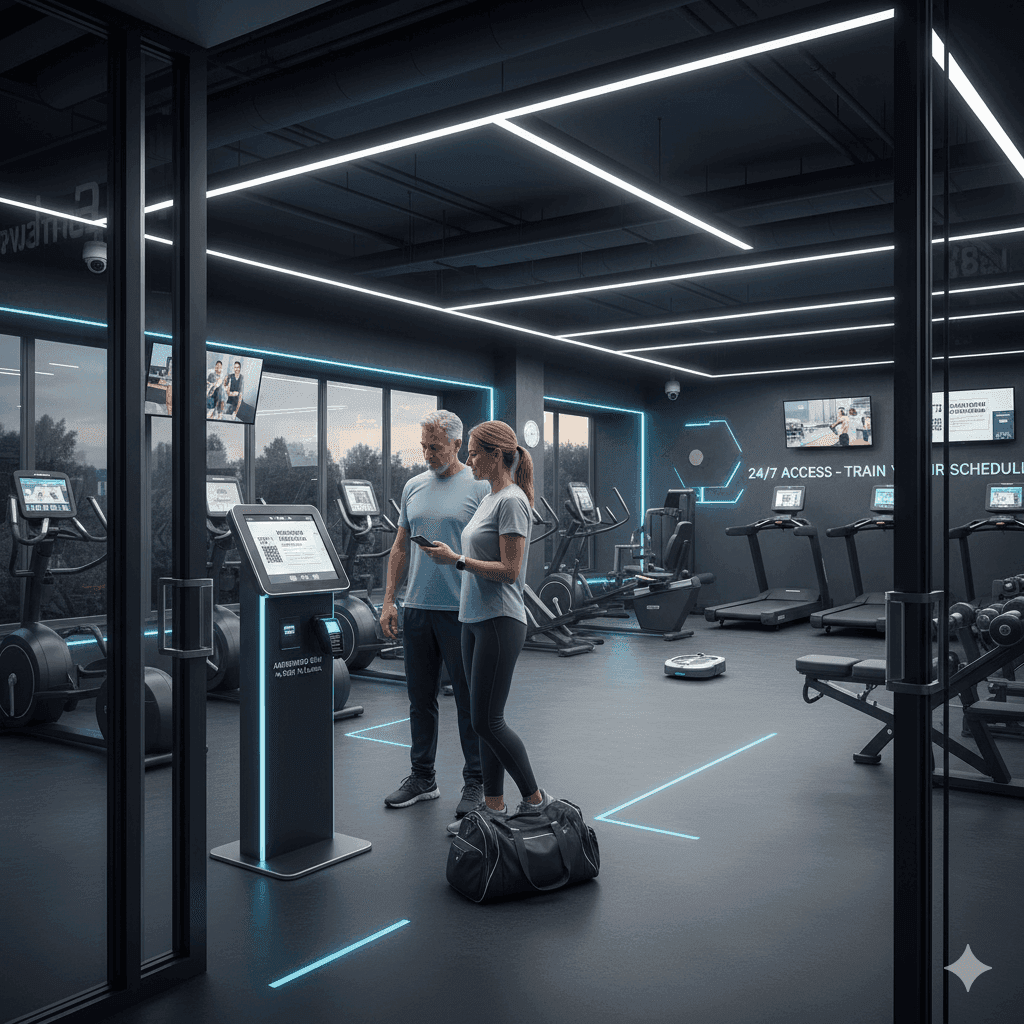 Automatisiertes Fitnessstudio ohne Personal eröffnen
