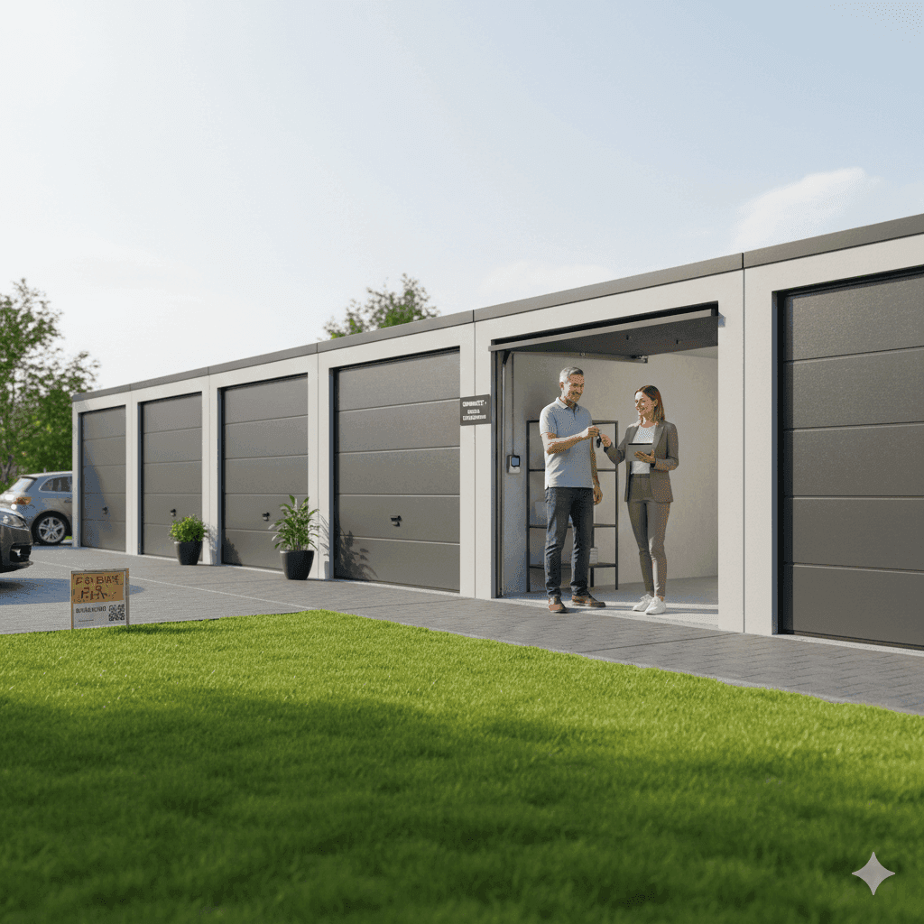 Garagen vermieten: Passives Einkommen durch Vermietung